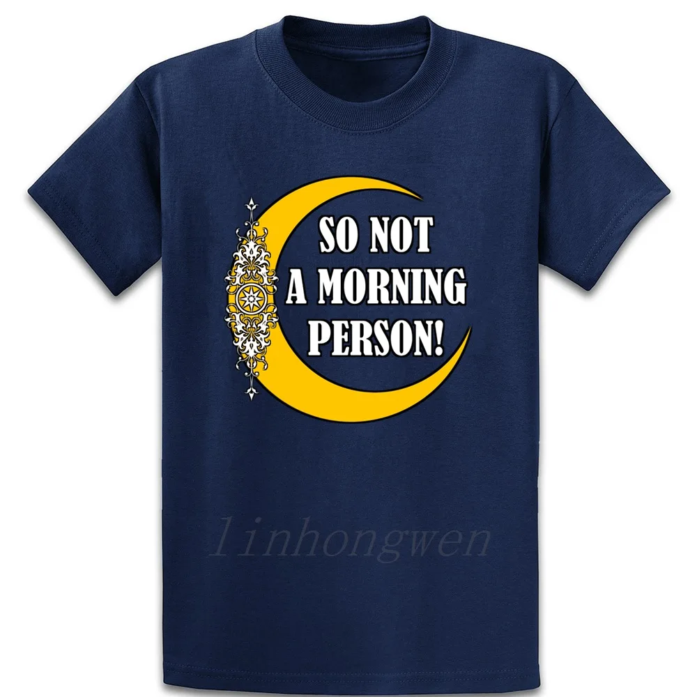 

So Not A Morning Person T Shirt Graphic Basic Cotton Summer Unisex Vintage Custom O Neck Shirt