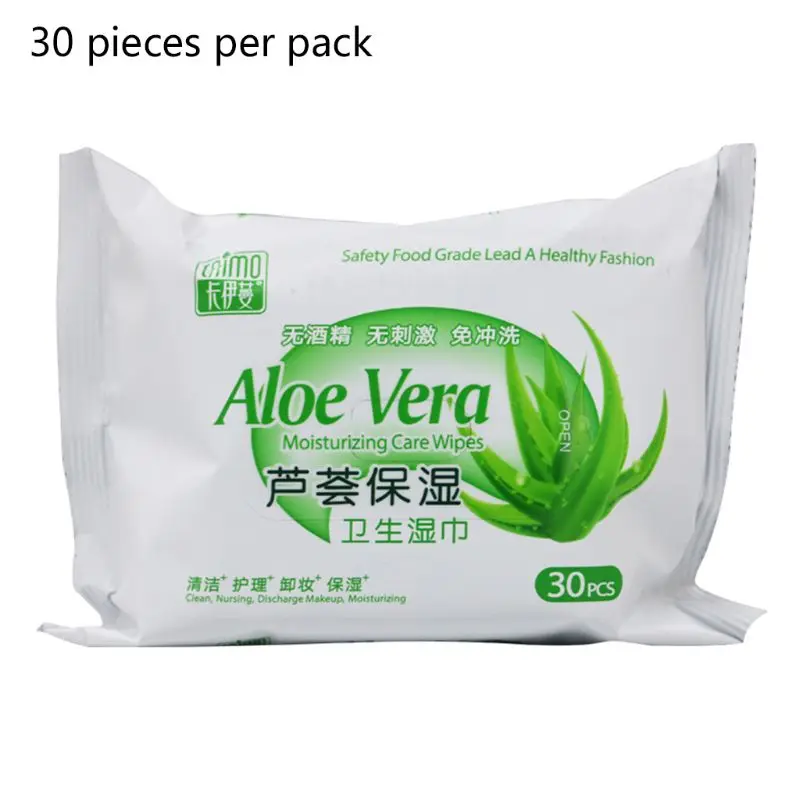 30 шт. средства ухода за кожей салфетки руки вагинальный увлажняющий личный