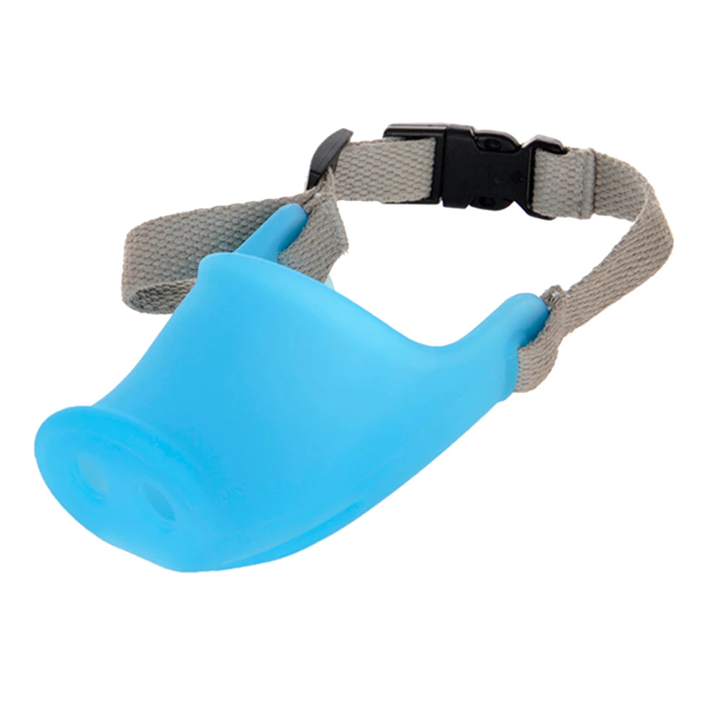 Воздухопроницаемая милая собака анти намордники регулируемая стоп лай капа