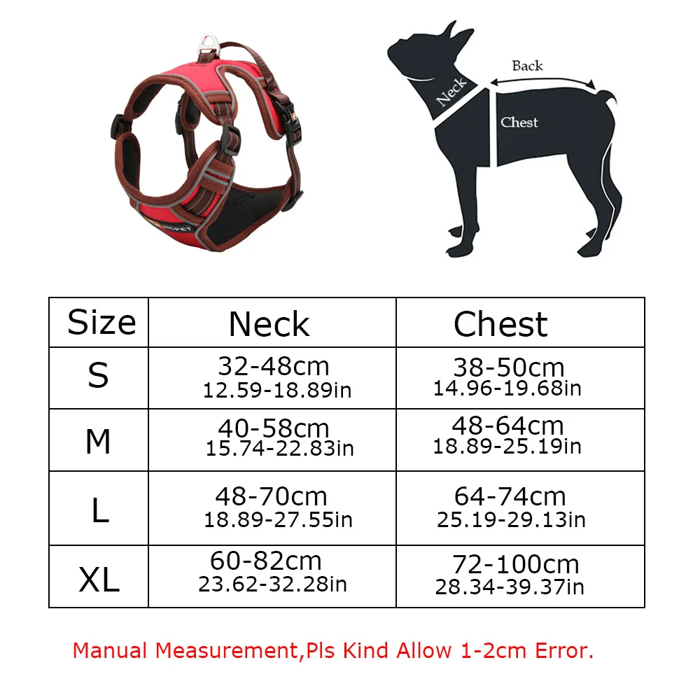 Нейлоновый ошейник для собак маленький средний большой черный красный