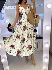 

Women's Summer Ladies Hot Products Sexy Strappy Sling Dress