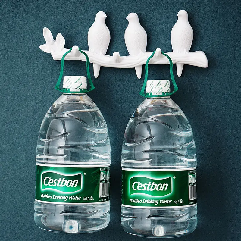 

Настенный крючок CY51203 с птицами, крючок для одежды, витрины для ключей, зажим для шарфа, минимализм в виде животного, для украшения дома, груз...