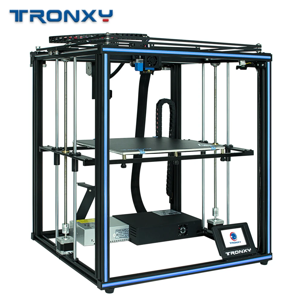 Tronxy X5SA PRO 3d принтер FDM линейная направляющая Высокая точность Titan Экструдер 3D DIY комплект стабильная материнская плата авто уровень машина