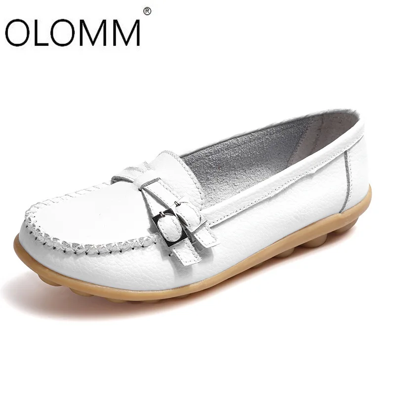 

Tenis Feminino Women's Shoes New Autumn Fashion Casual Women Leather Shoes Ladies Slip on Comfortable Work Shoes