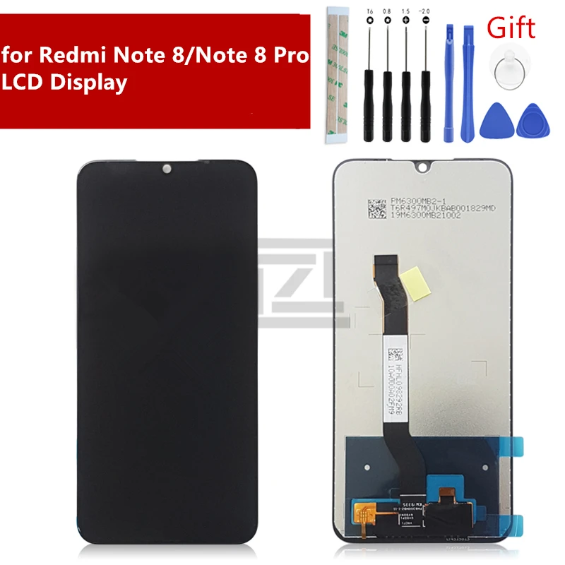 Для Xiaomi Redmi Note 8 ЖК-дисплей с сенсорным экраном дигитайзер сборка для pro запасные