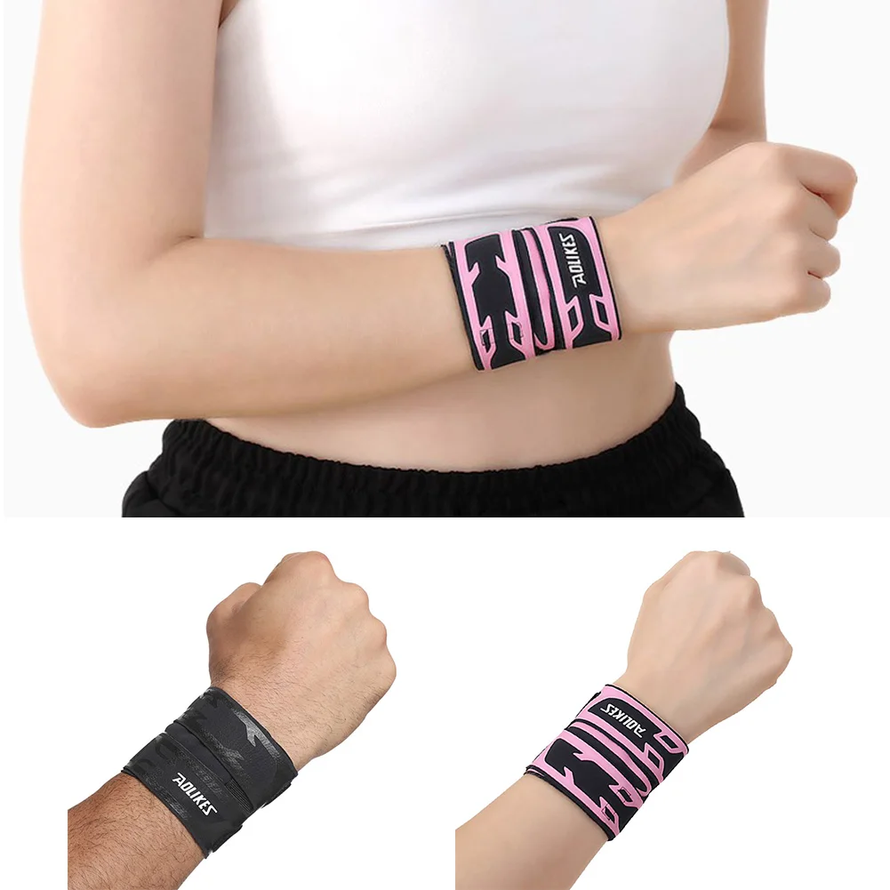

Unisex Adjustable Wrist Support Brace Wristband Gym Wrestle Sports Protection Wrist Elastic Sport Fitness Bandage Wrist Band
