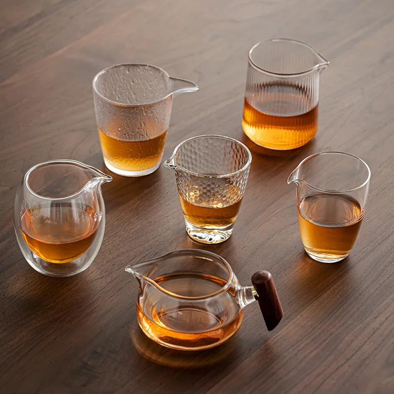

Japanese Style Heat-resistant Glass Fair Cup, Tea Divider, Tea Sea Kung Fu Tea Set ,Chahai Gongdaobei Teaware