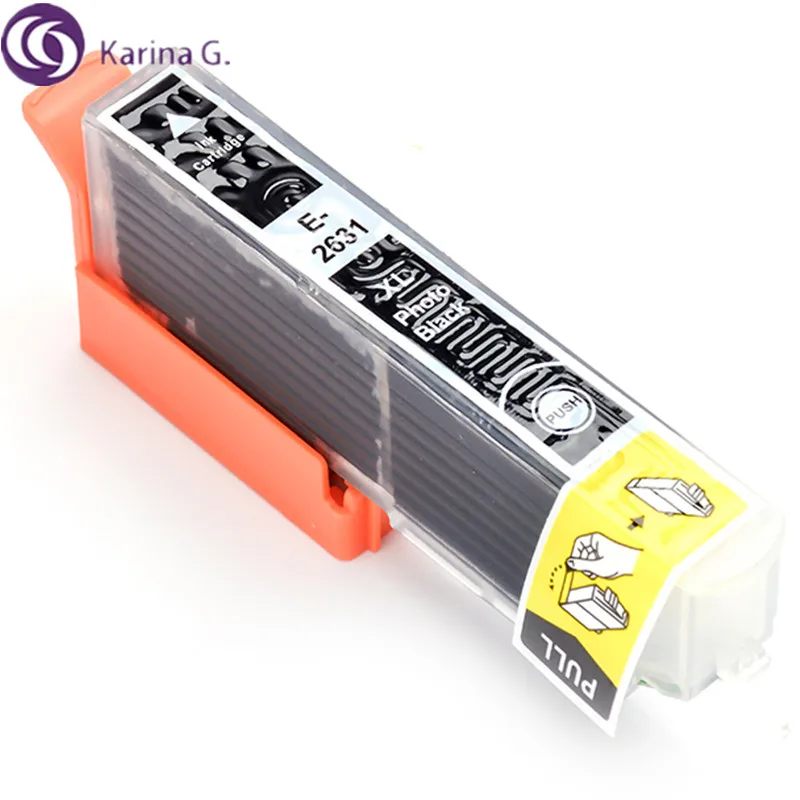26XL совместимый с T2621 T2631 до T2634 чернильный картридж для Epson XP510 XP520 XP600 XP605 XP610 XP615 XP620