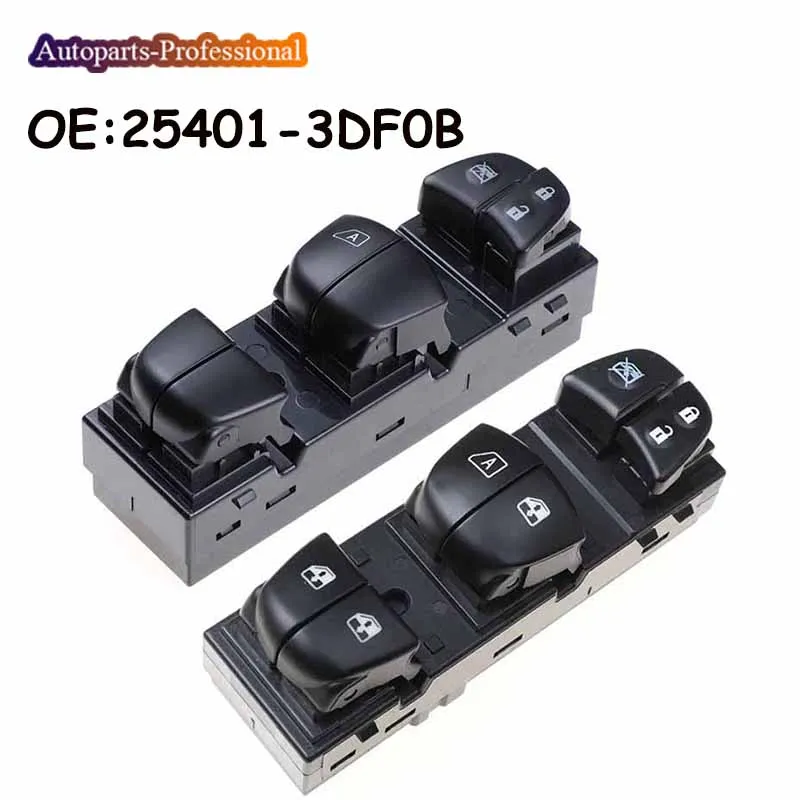 Главный выключатель стеклоподъемника 254013DF0B 25401-3DF0B 254011KA0B для Nissan Juke Altima Tiida Sylphy