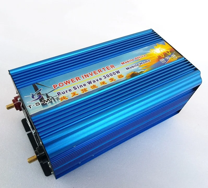 

Inversor 3000W 24V 110V 60HZ de onda sinusoidal pura convertidor