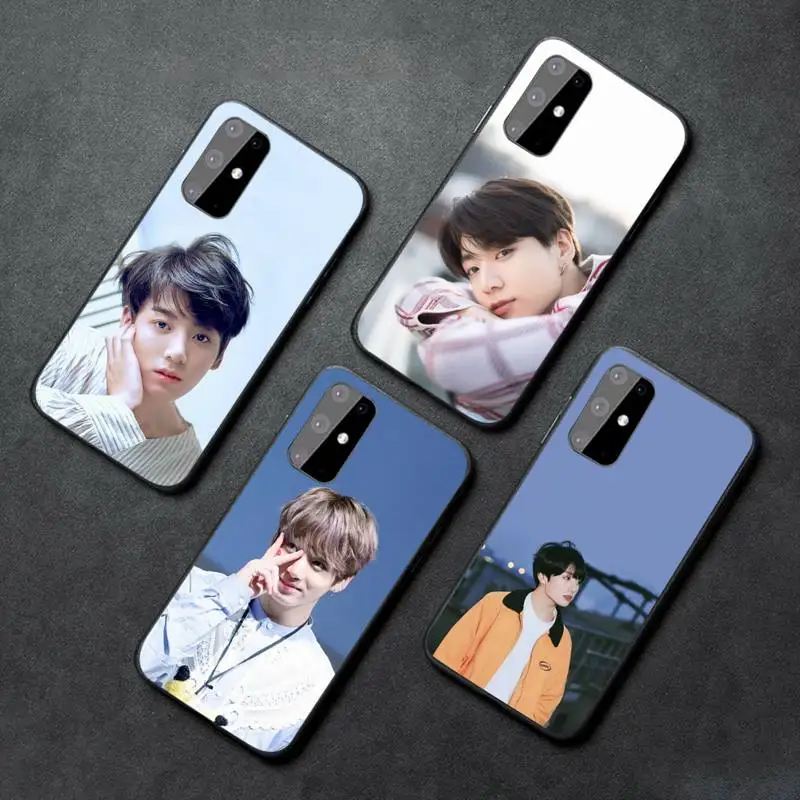 

Euphoria Jungkook Phone Case For Samsung galaxy A S note 6 7 8 9 10 20 30 50 51 70 edge plus lite cover funda shell