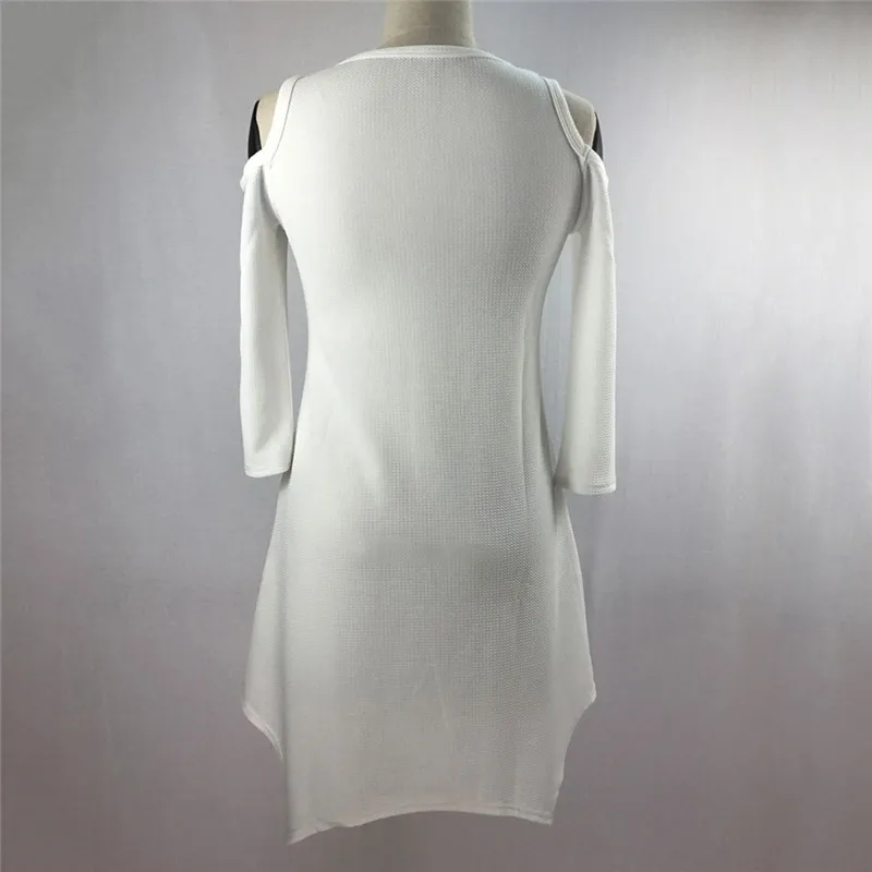 

Women T Shirt Dress DeepV-neck Spring Dresses Mini T-Shirt Dress Long Sleeve LadiesCasual Sexy Clothing Dropshipping