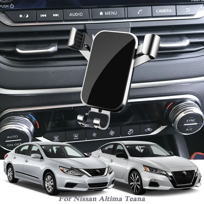 

Car Bracket Air Vent Clip Mount Mobile Cell Stand Smartphone GPS Holder Support For Nissan Teana Altima L33 L34 Auto Accessory