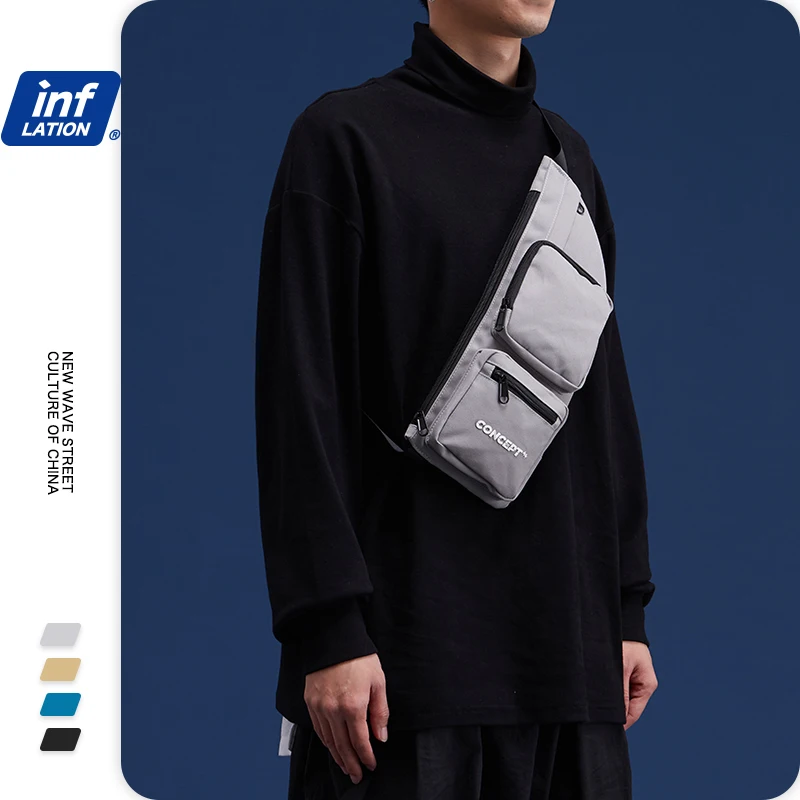 Надувная модная уличная сумка на плечо для мальчиков и девочек мессенджеры