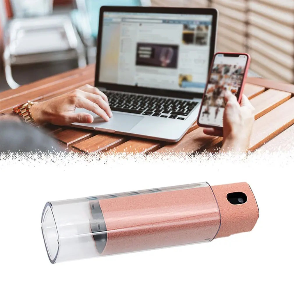 

2 In 1 Phone Screen Cleaner Spray Computer Mobile Phone Screen Dust Removal Cleaning Artifact Glass Cleaner