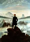 Caspar David Фридрих путеводство над морем тумана Масляные картины на холсте художественные принты на стену для гостиной спальни Декор