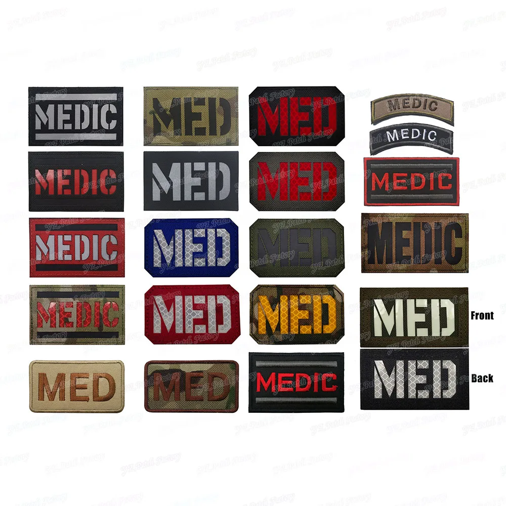 ИК Мультикам инфракрасный медицинский патч камуфляжный значок с крючком и