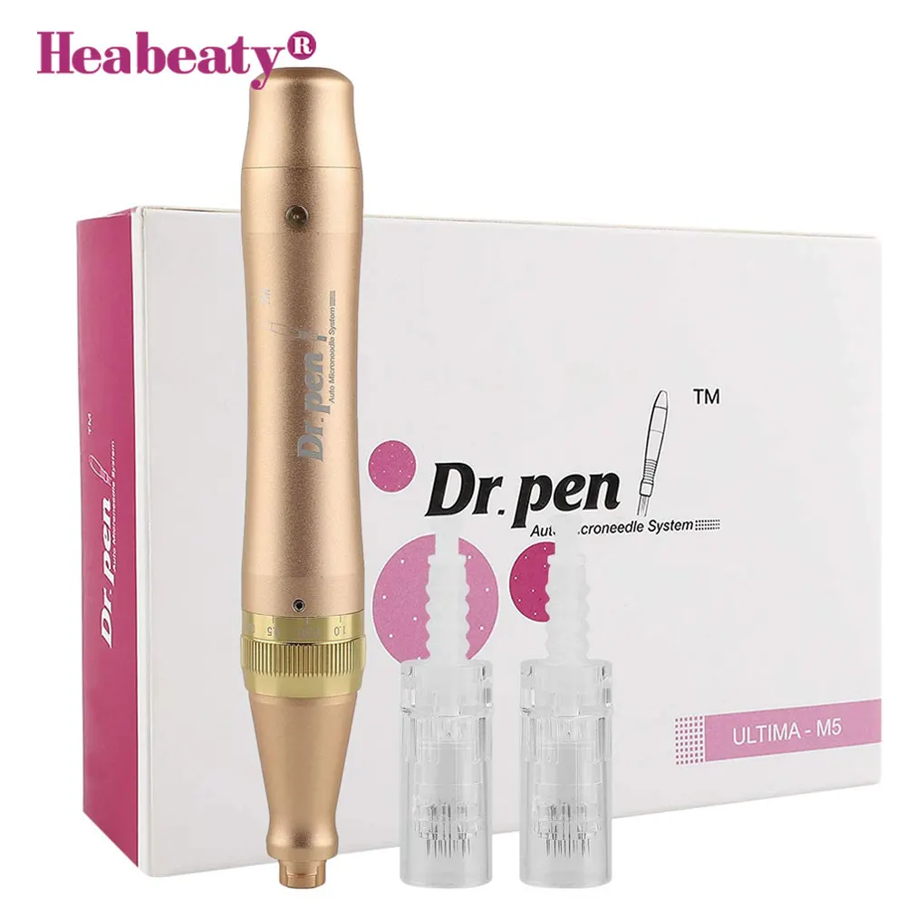 Электрический Dr. pen M5 Auto Derma Pen микро картриджи для татуировок макияжа советы