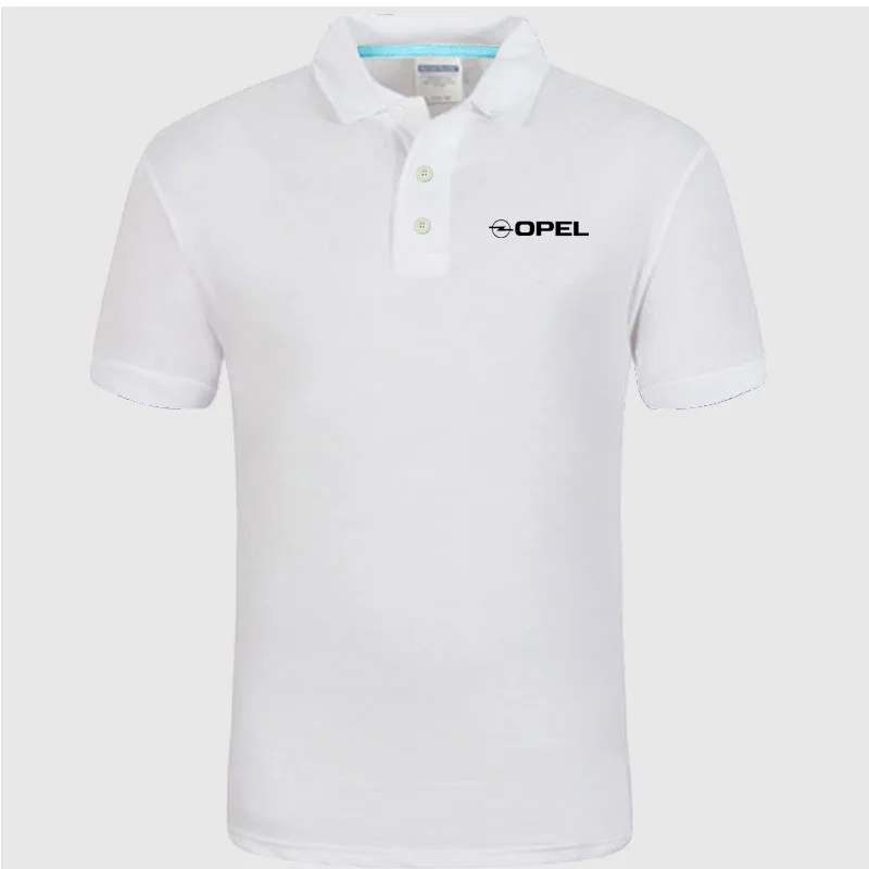 

Opel logo Polo Shirt Men summer Short Sleeve Polo Shirt Cotton spring Casual Men's Polos