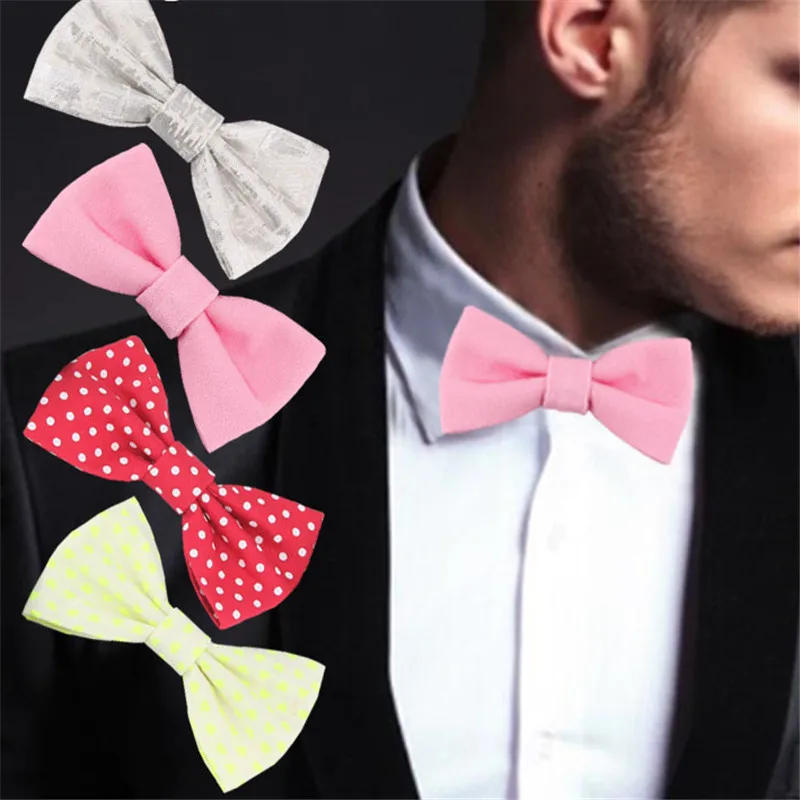 

Top Quality Gentleman Men Classic Satin Bowtie Necktie For Wedding Party Adjustable Bow tie knot Accessories Gifts