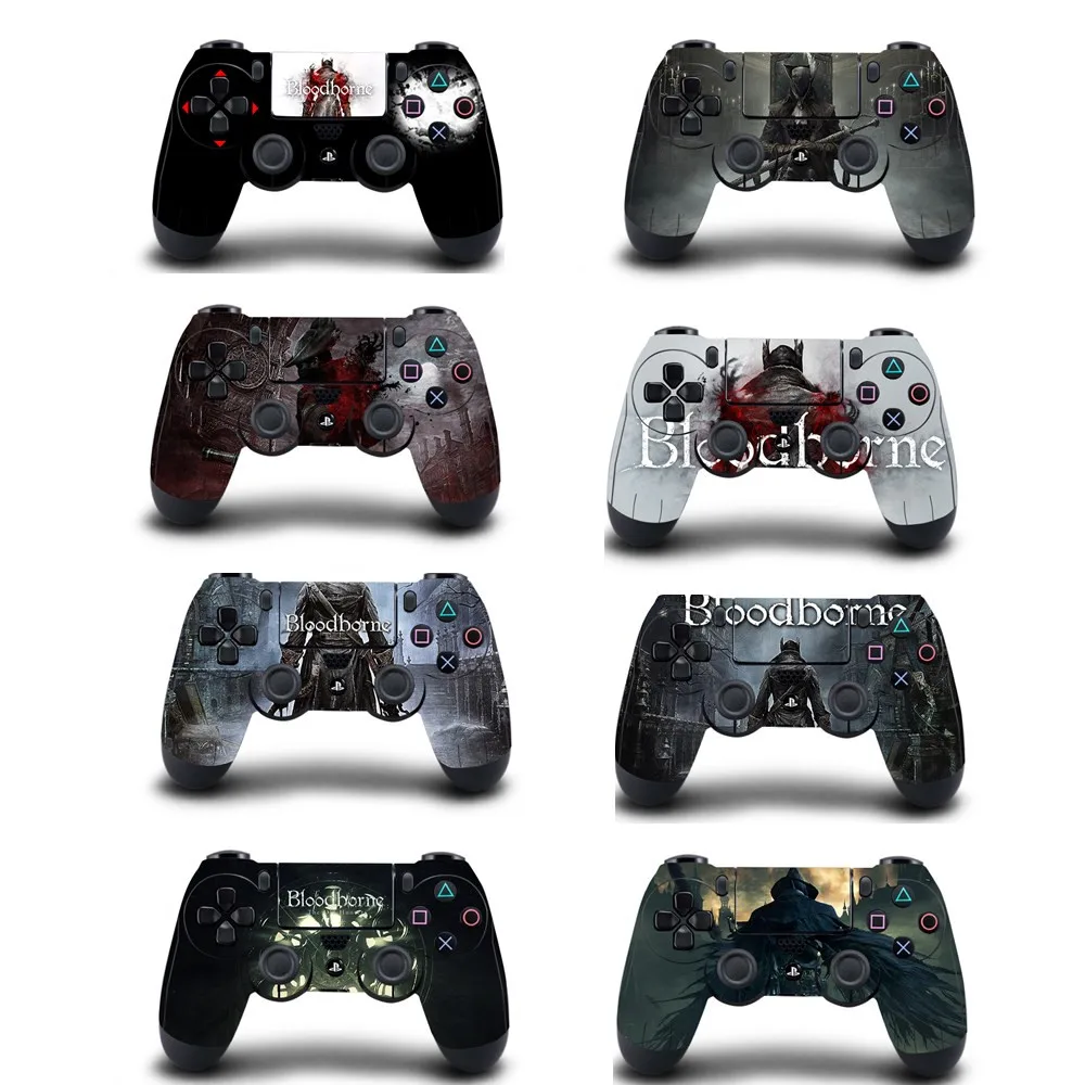 Bloodborne защитный Стикеры Крышка для PS4 контроллера DualShock 4 Playstation Pro Slim наклейка кожи