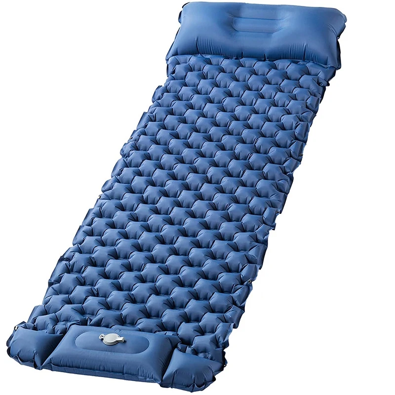 

Sleeping Pad for Camping, Inflatable Camping Pad with Foot Press Backpacking Mat for Hiking Travel Camp