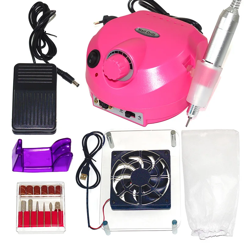 Набор маникюрных аппаратов для дизайна ногтей всасывающий пылеуловитель