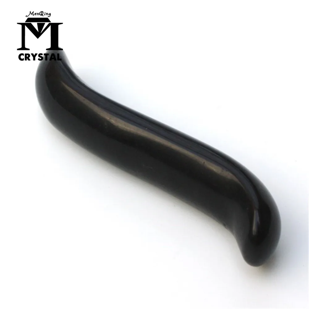 

Натуральный обсидиановый кристалл, палочка ручной работы, Массажная палочка, черный кварц для лечения, драгоценный камень, палочка для йоги...