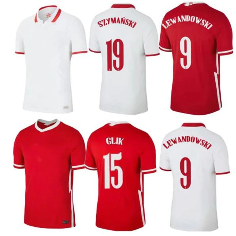 

Customized Poland Jersey Men's Football Sports Training Uniform Custom Name Number