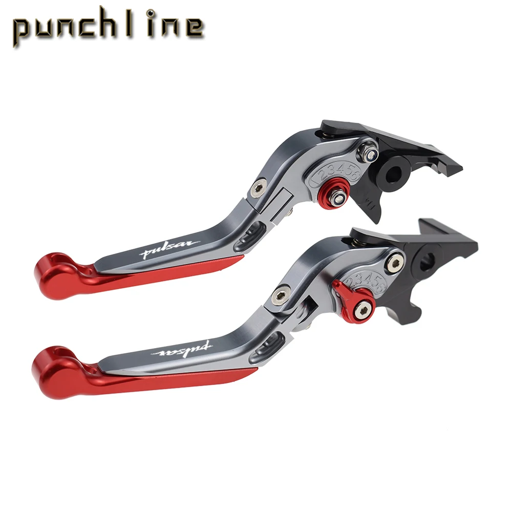 Fit For  BAJAJ PULSAR 200NS/RS/AS 2012-2016 Folding Extendable Clutch Levers Brake Levers