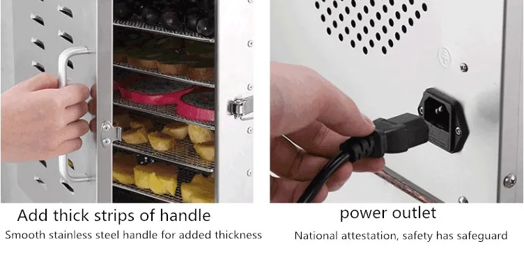 Пищевой Дегидратор сушилка для фруктов овощей трав мяса питомцев закусок