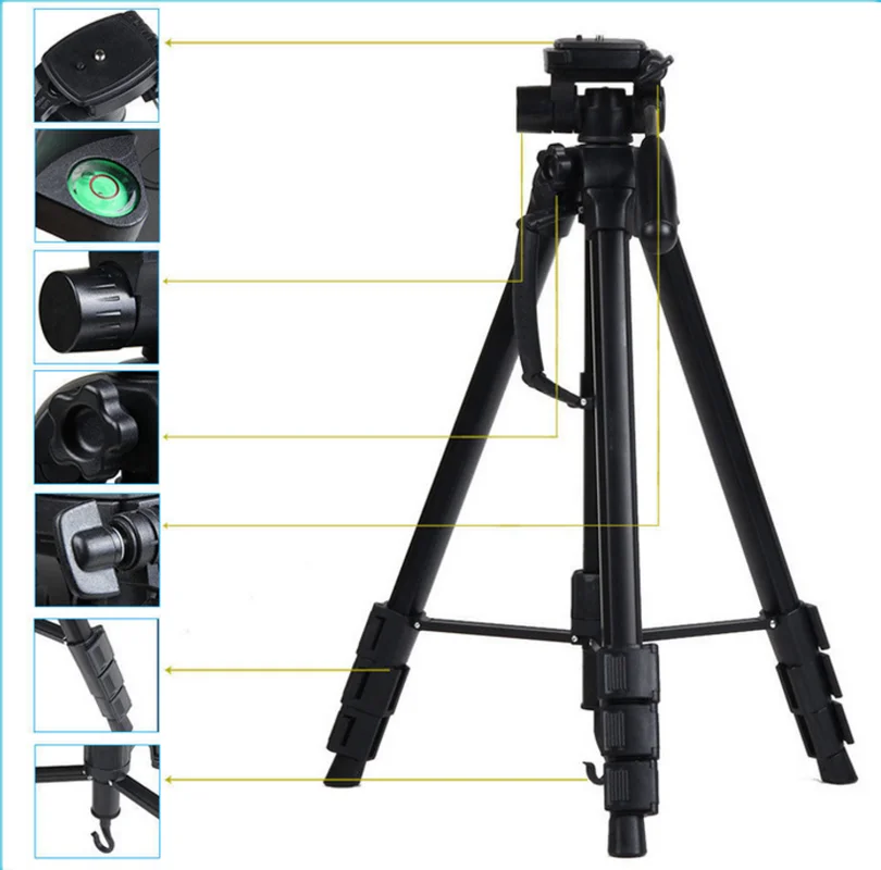 

SAB264 SLR Camera Tripod Portable Multi-functional Removable Monopod
