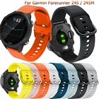 Силиконовый ремешок для часов Garmin Forerunner 245, 245 м, Vivoactive 3, ремешок для Garmin Forerunner 645, 635, vivomove, браслет для часов