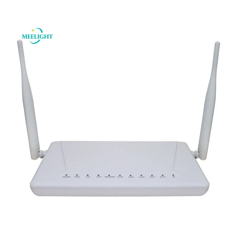 5 шт. 4 порта ONU GPON/EPON 1GE 3FE Wi Fi CATV FTTH Совместимость с HUAWEI ZTE более OLT|Оптоволоконное