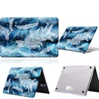 Противоскользящий чехол для ноутбука MateBook 1313, AMD Ryzen14D14D15X 2020X ProPro 16,1Honor magicbook 1415, со сверкающими перьями
