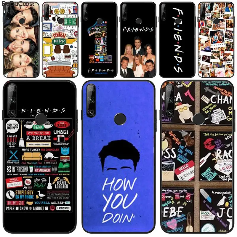

Diseny Hot sale Friends Together Phone Case For Huawei Y5 Y6 Y7 Y9 Prime Pro II 2019 2018 Honor 8 8X 9 lite View9