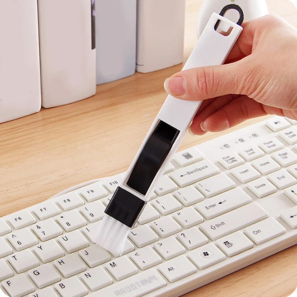 

Window Groove Cleaning Brush With Dustpan Household Keyboard Home Kitchen Office Table Folding Brush Cleaning Tool Cleaner Brush
