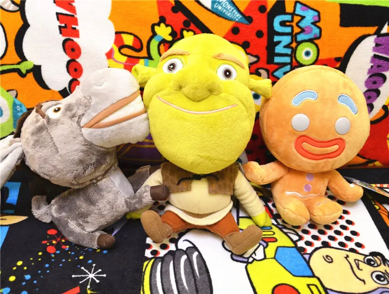 24 см искусственная игрушка для мужчин подарок мужчине сын человека плюшевый Шрек