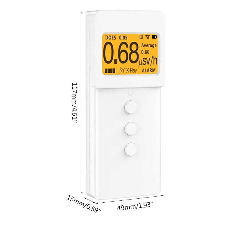 

Geiger Counter Nuclear Radiation Detector Dosimeter Beta Gamma X-Ray Test