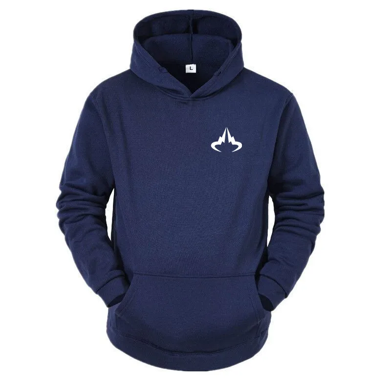 

Spring Autumng Hoodie OxHorn Print Man Clothing Bullfighting jumper Streetwear Fashion Fleece Swearshirt Solid Color Men's Hoody