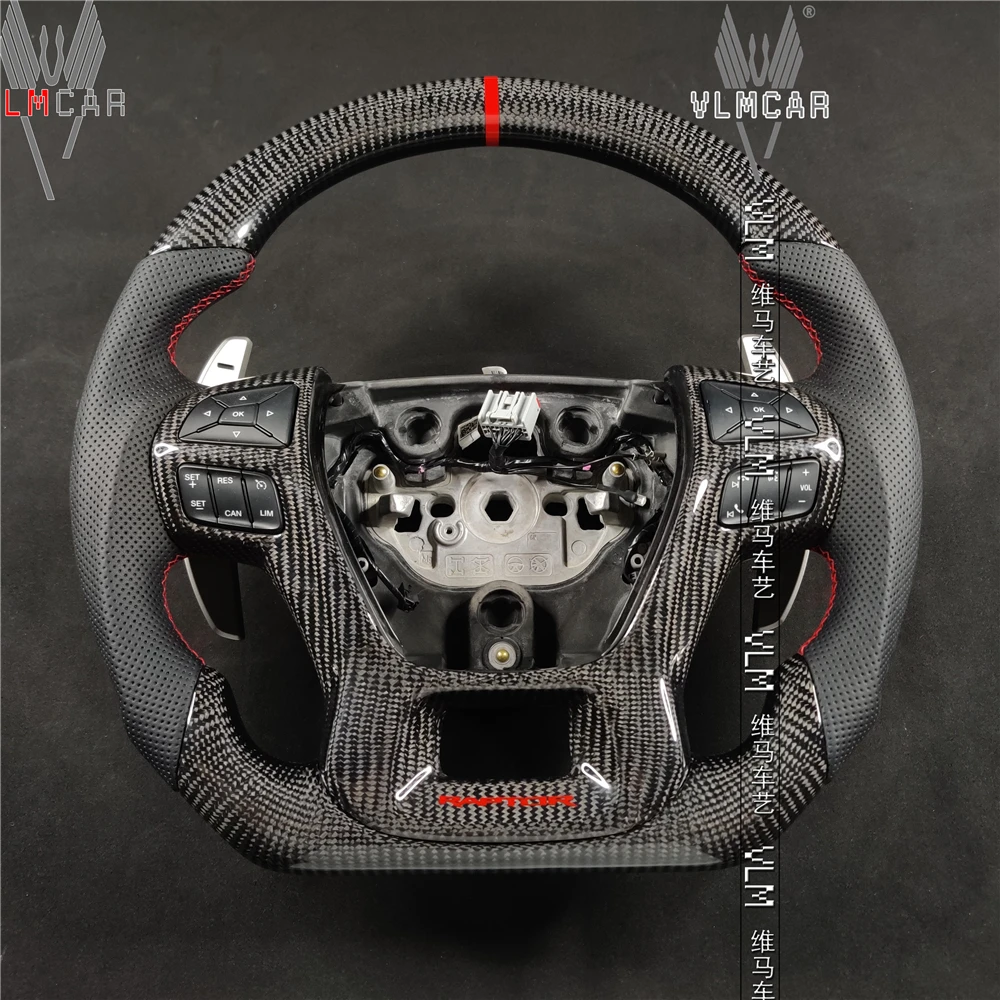 Индивидуальное индивидуальное рулевое колесо из углеродного волокна для Ford Ranger
