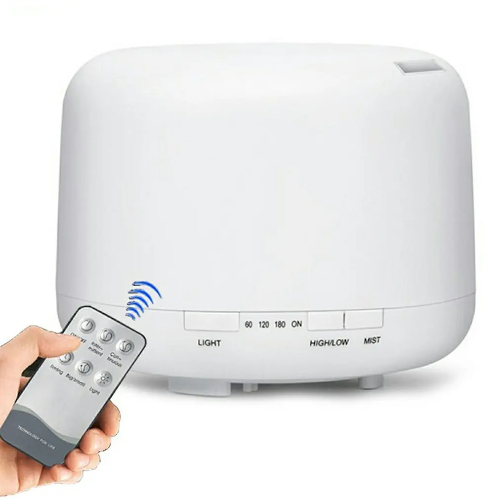 

500ml Household Humidifier Aroma Diffuser Ultrasonic Household Mute Air Purifying Humidifier Aroma Smoker