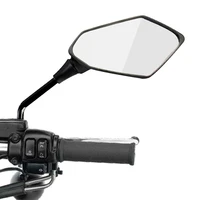 2pcs universal motorcycle modified rear view mirrors rearview mirror scooter motocross e bike back side convex mirror 8mm 10mm