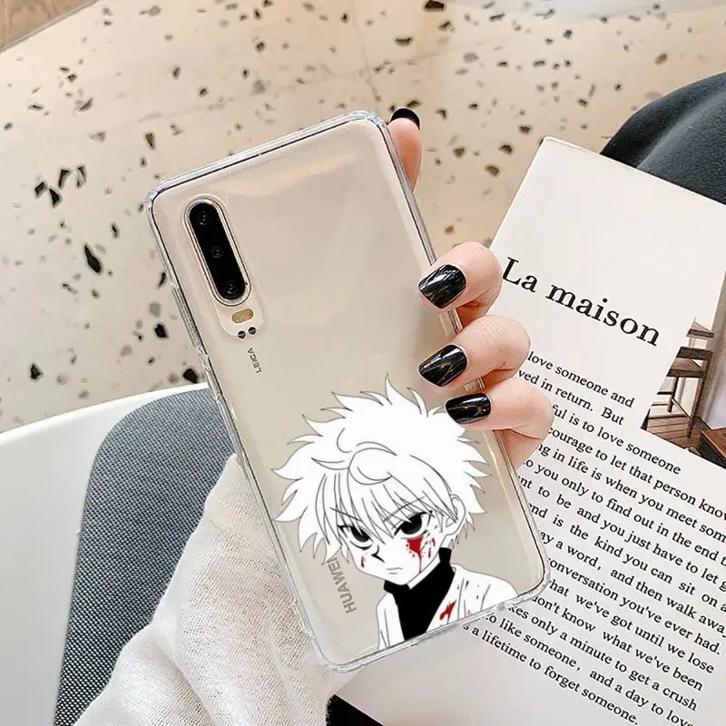 

HUNTER x HUNTER Phone Cases Transparent for Samsung A71 S9 10 20 HUAWEI p30 40 honor 10i 8x xiaomi note 8 Pro 10t 11