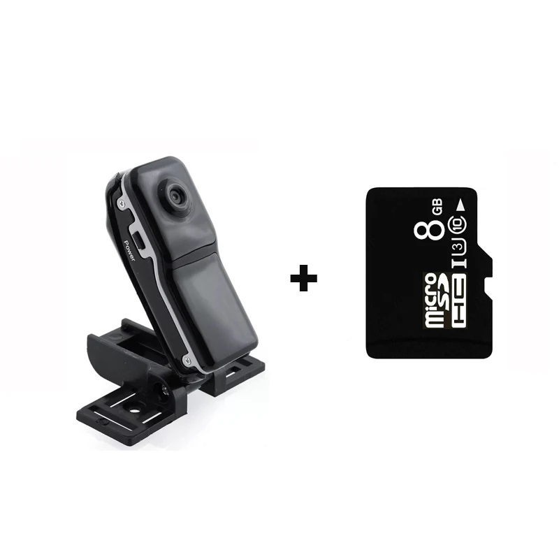 With 8GB TF Card Мини-камера для тела Oculta, маленькая видеокамера Secreta, портативный диктофон 480 P, микро-камера для велосипеда, Карманная камера с поддержкой сети - Цвет: With 8GB TF Card