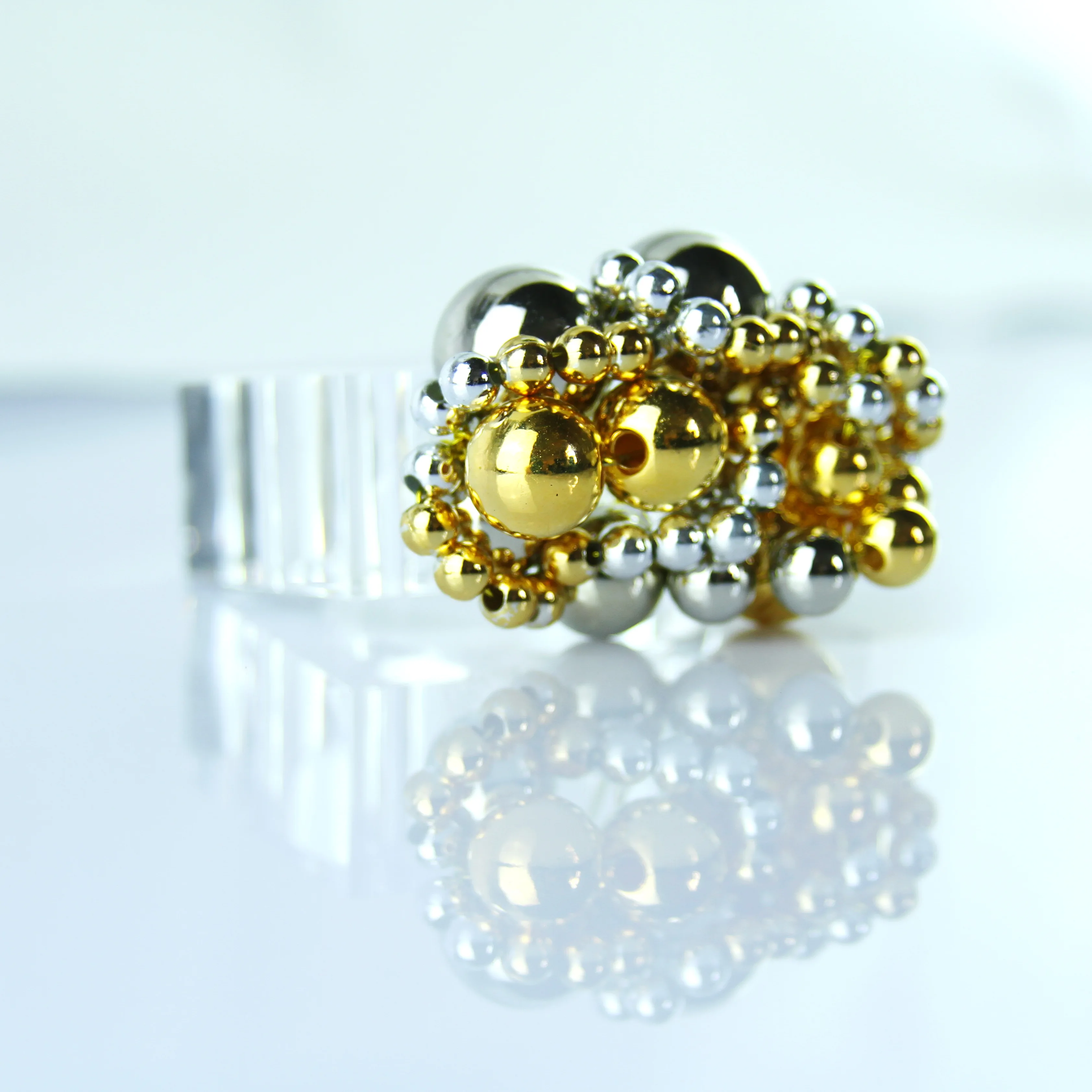 

Бесплатная доставка, Золотой/Серебряный жемчуг с квадратным держателем для салфеток, 4 шт. qn20112501