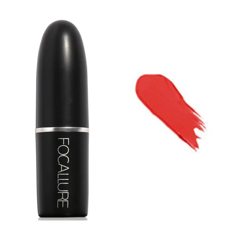 

18 Colors Bullets Matte Waterproof Lipstick Sexy Red Brown Pigments Lip Stick Makeup Waterproof Profissional Lipgloss Cosmetics