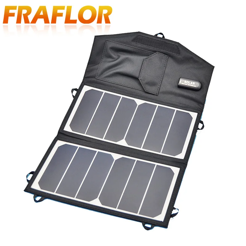 13 Вт складной Панели солнечные Портативный высокоэффективные на солнечной