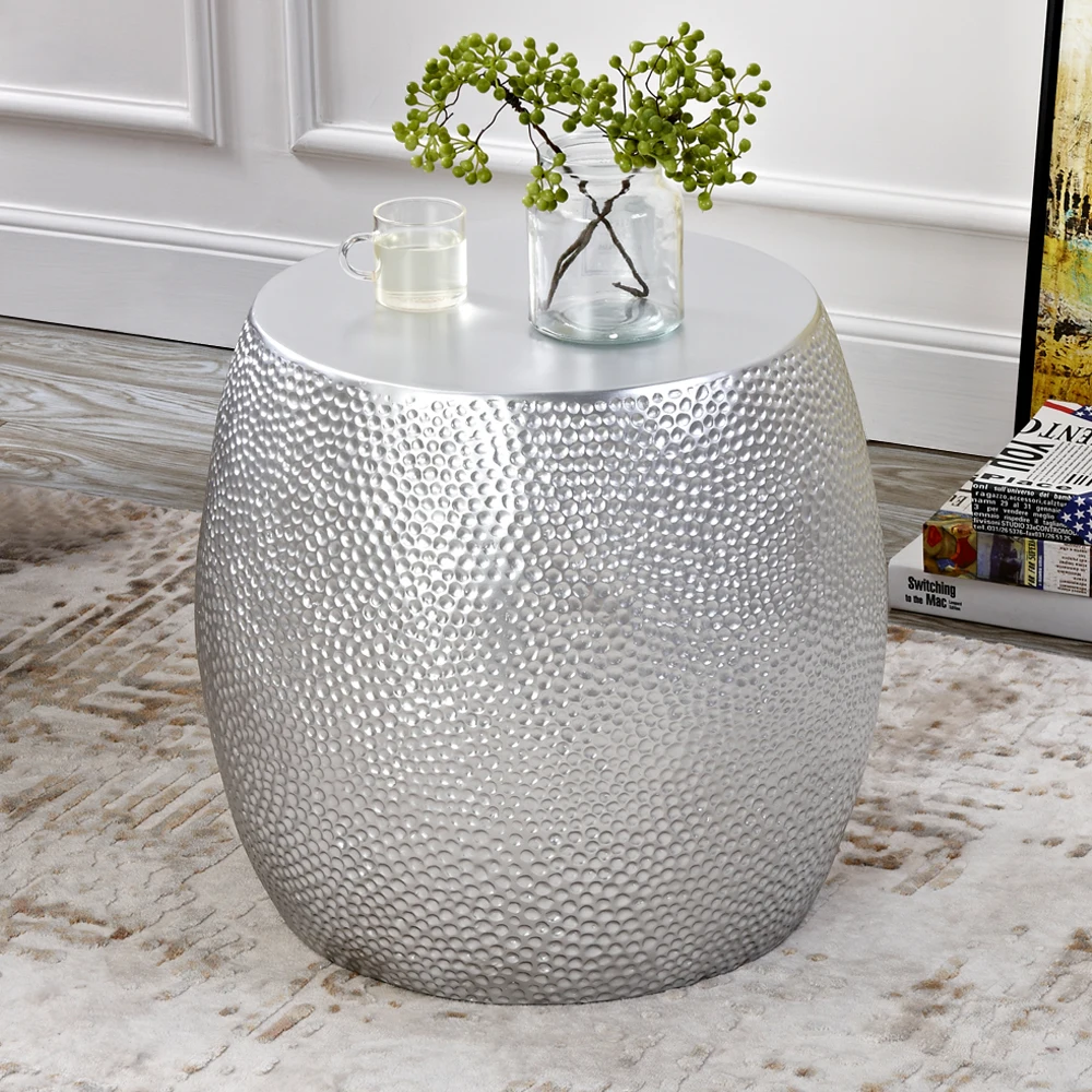 Современный стиль прикроватный столик для гостиной серебристые прикроватные