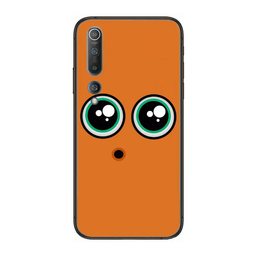 

Funny expression Phone Case For xiaomi mi11 5g 10 liti Ultra 9Pro SE 3 8 Note Anime Black Cover Silicone Back Pretty tpu